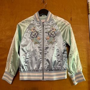 Beautiful bomber jacket.